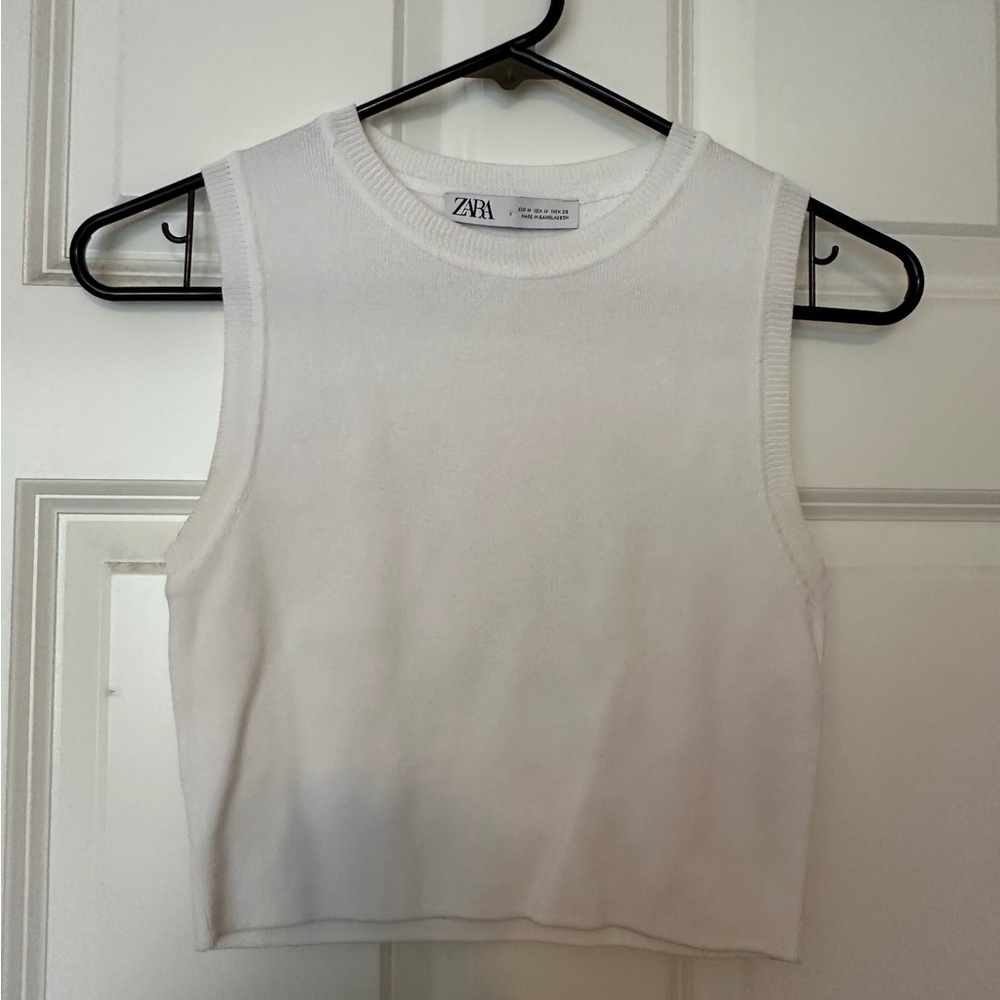 Zara sweater tank